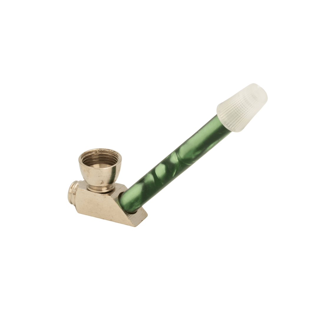 Metal & Plastic stand Smoking Pipe 11.5cm - Greenhut