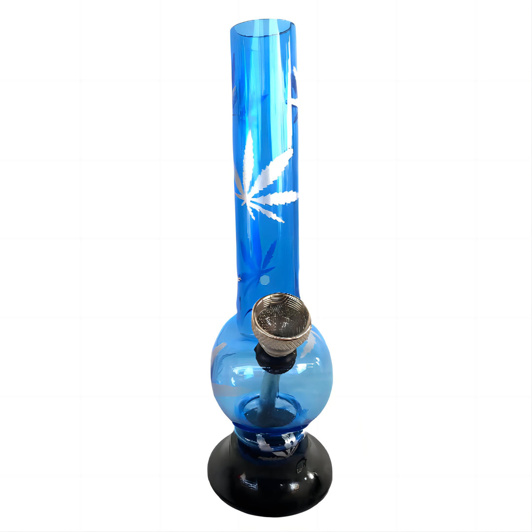 Acrylic Small Dent Pattern Waterpipe 16cm