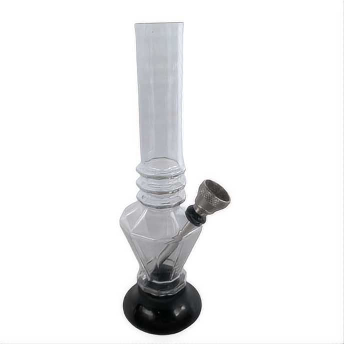 Acrylic Small Diamond Shape Pattern Waterpipe 16cm - Greenhut