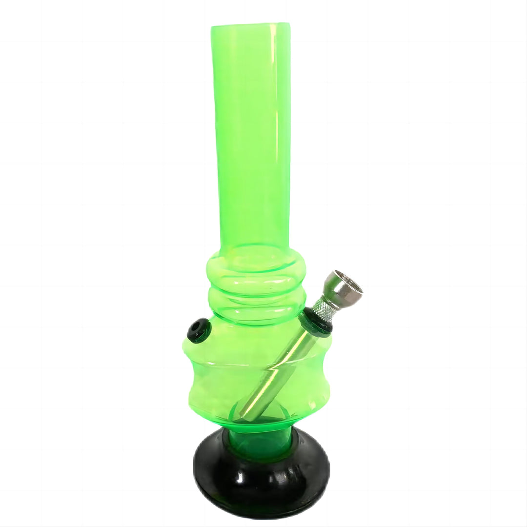 Acrylic Medium Arc Shape Pattern Waterpipe 20cm - Greenhut