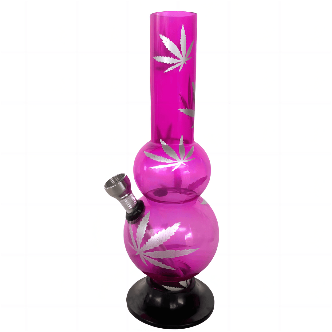 Acrylic Medium Ground Shape Pattern Waterpipe 20cm - Greenhut