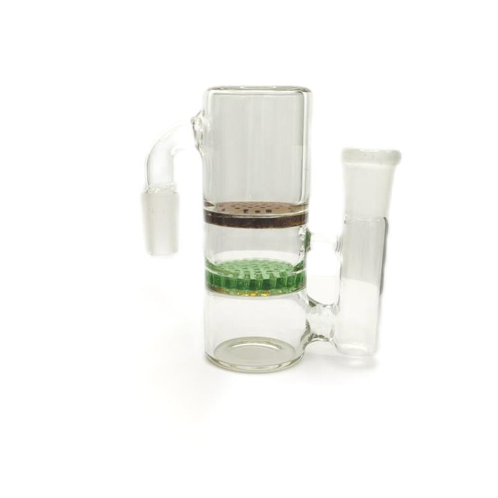 Double Honeycomb Turbine Perc Barrel Ash catcher 14mm - Greenhut