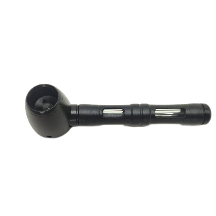 Premium Metal Alloy Glass Smoking Pipe 12cm