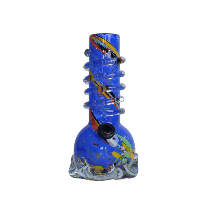 Solid Colored Globe Glass Waterpipe 18cm