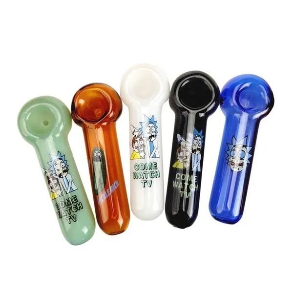 Cartoon Character Colored Glass Smoking pipe - Greenhut