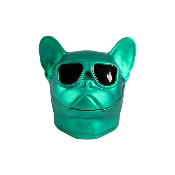 Dog Face Colored Zinc Metal Grinder - Greenhut