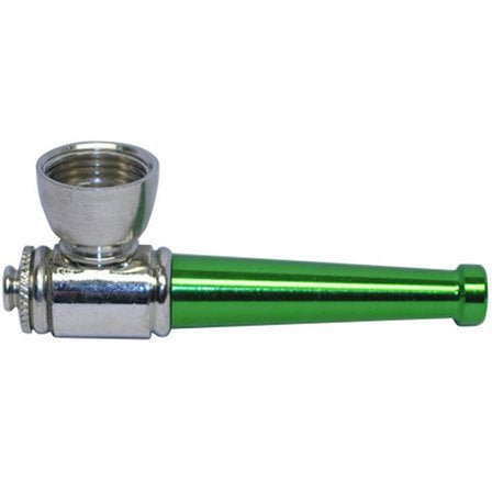 Colored Metal Smoking Pipe 7.5cm - Greenhut