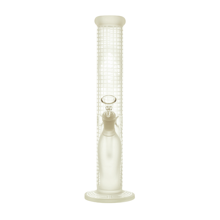 Honeybee Frosty Straight Waterpipe 35cm - Greenhut