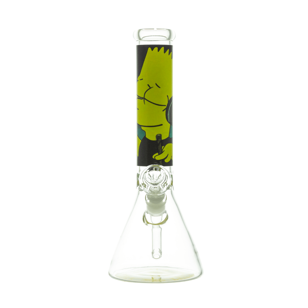 Simpsons Luminous Beaker Base Waterpipe 33cm - Greenhut