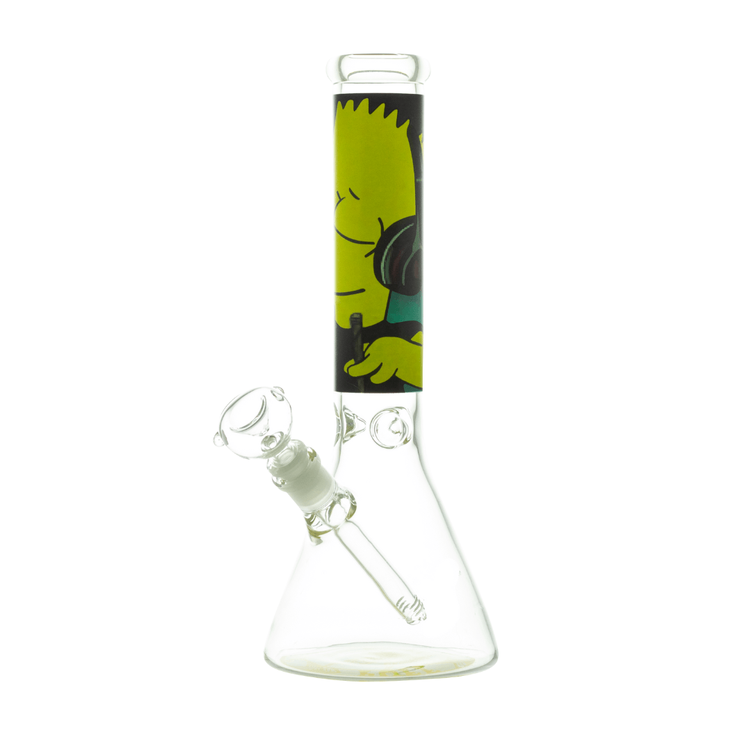 Simpsons Luminous Beaker Base Waterpipe 33cm - Greenhut