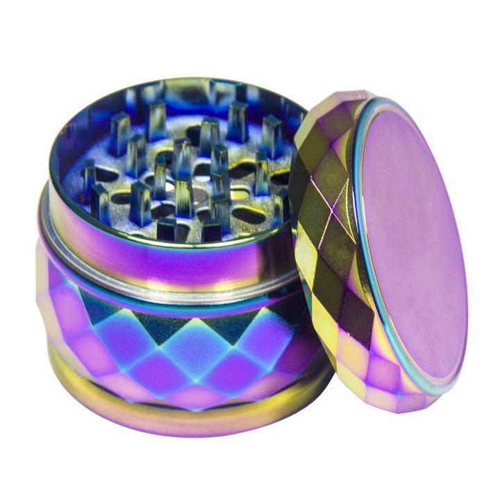 Multi Colored Honeycomb weed Grinder