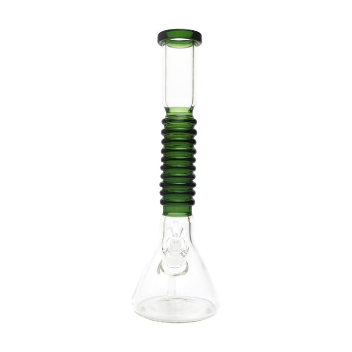 Spiral Round Beaker Waterpipe 41cm - Greenhut