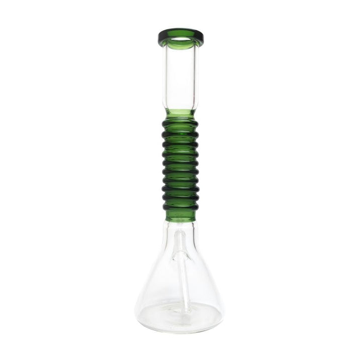 Spiral Round Beaker Waterpipe 41cm - Greenhut