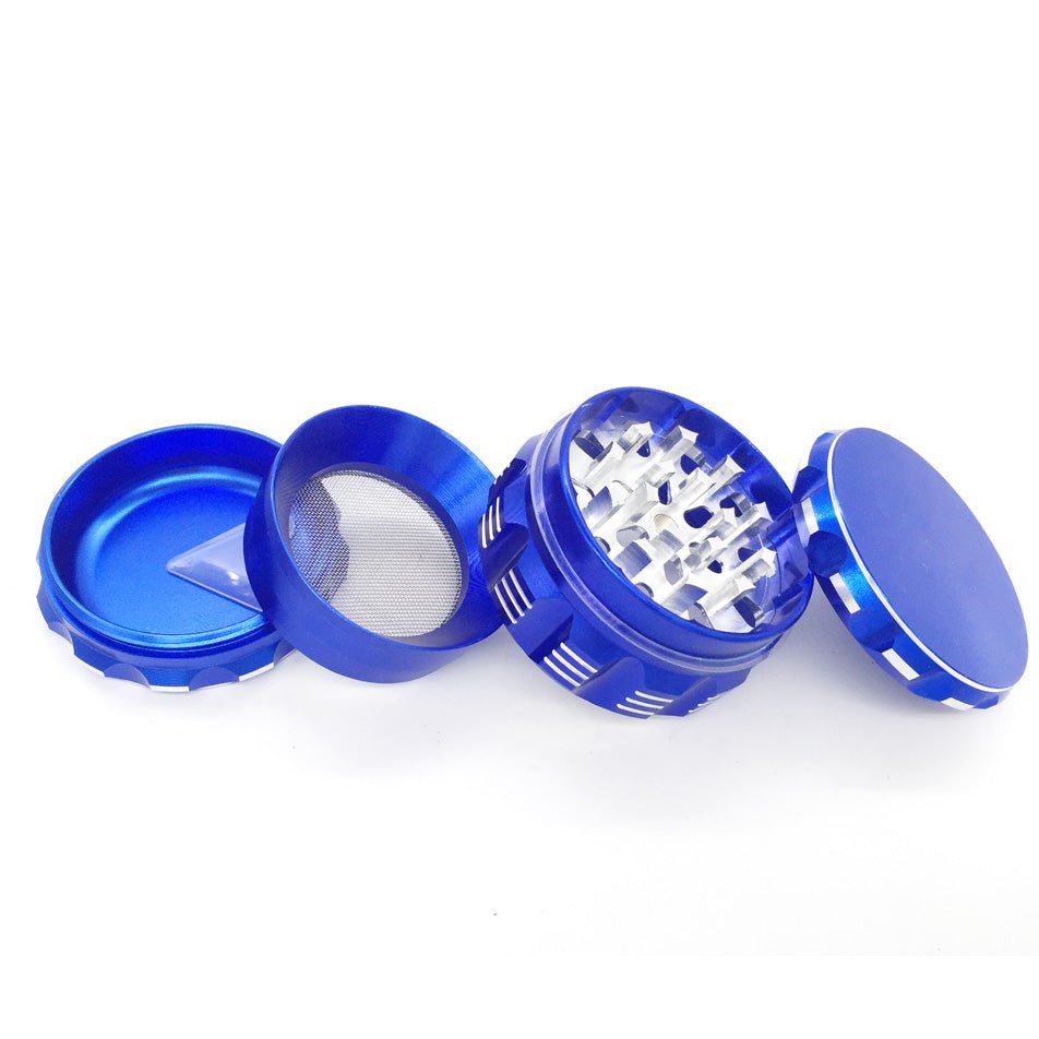 Colored Wheel Zinc Alloy herb Grinder 60mm