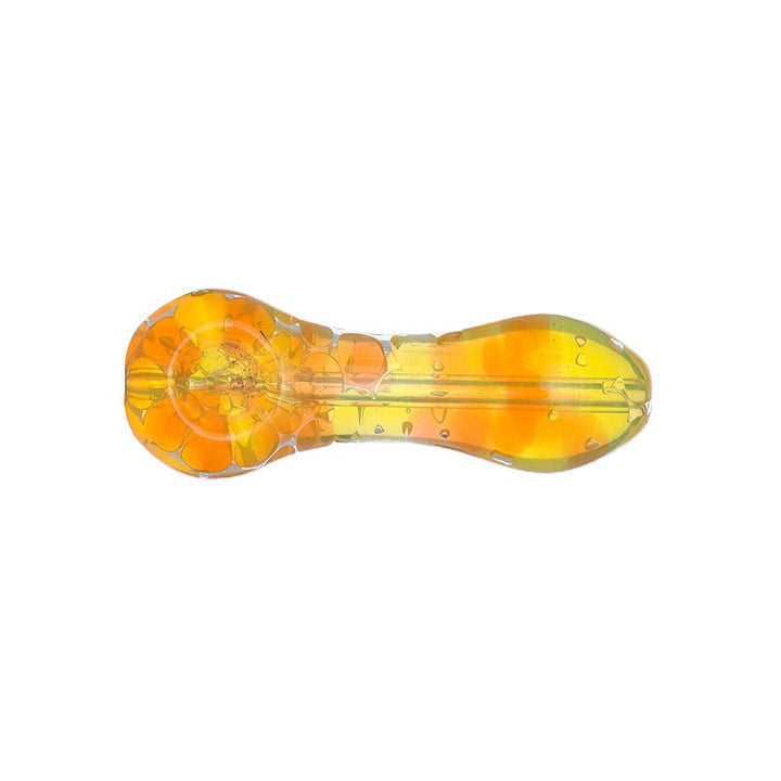 Light Orange Solid Glass Smoking Pipe - Greenhut