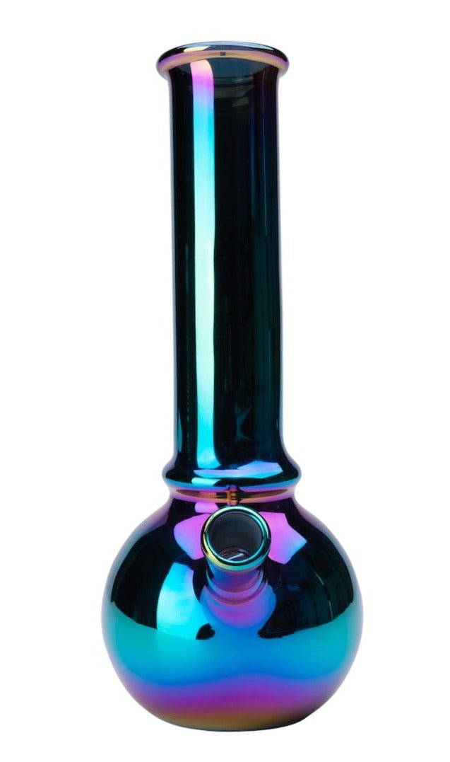 Multicolor Shiny Round Base Waterpipe 20cm