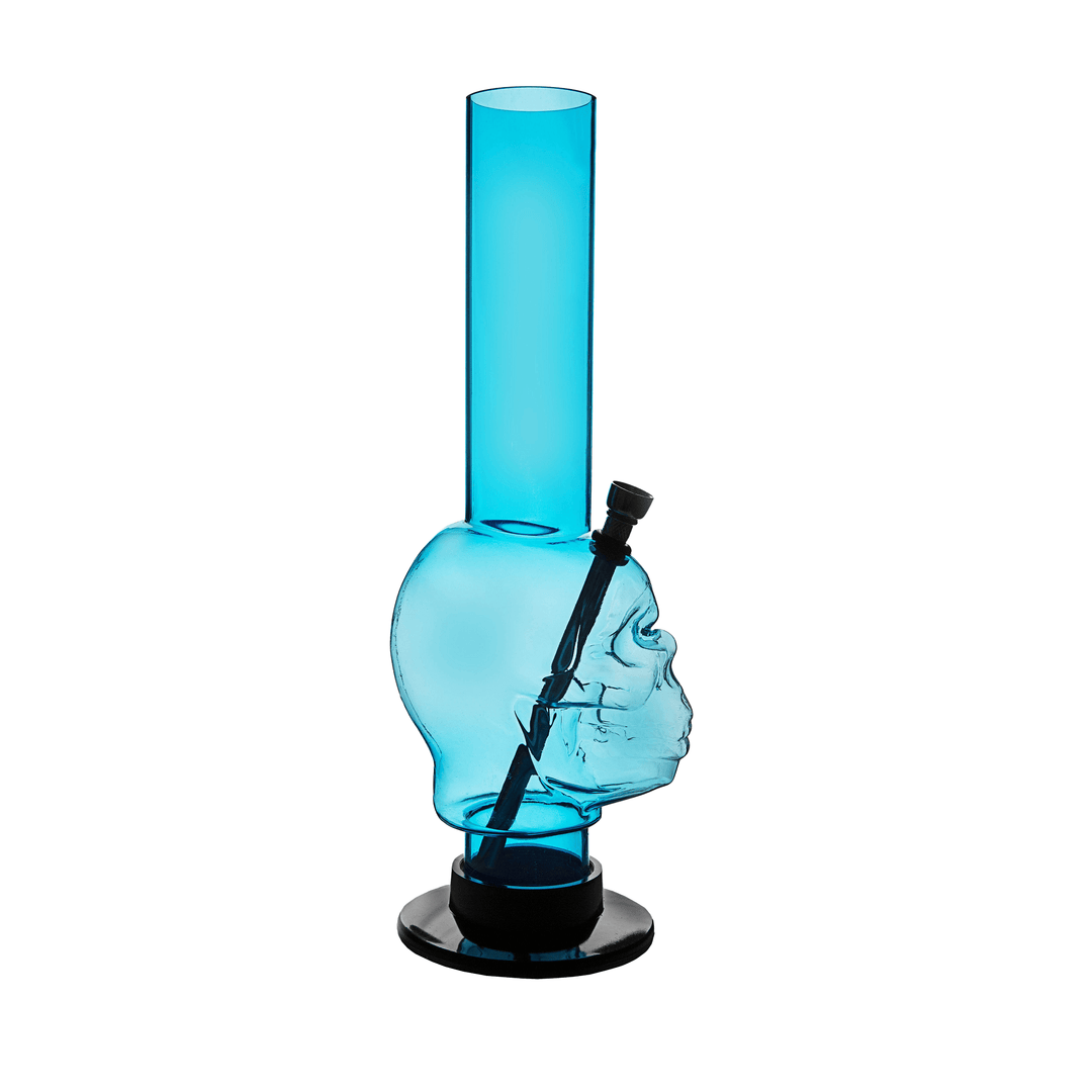 Skull Shape Acrylic bong 32cm