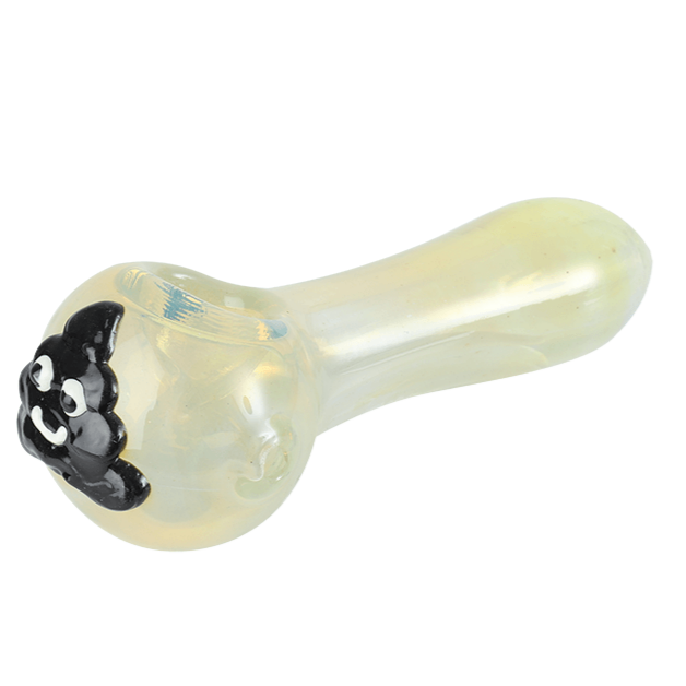 Colored Emoji Glass Smoking Pipe