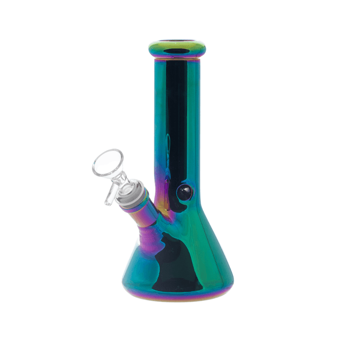 Rainbow Color Beaker Shape Waterpipe 20cm - Greenhut