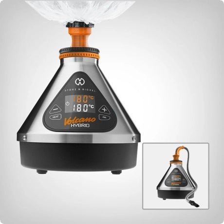 Storz & Bickel Volcano Hybrid Silver Desktop Vaporizer