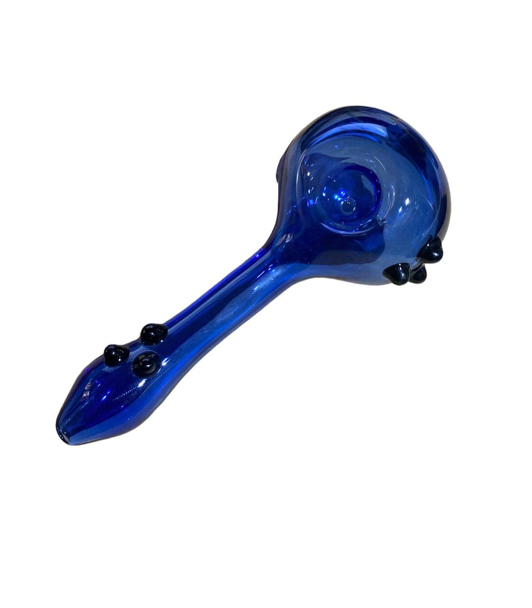 Big Head Colored Glass Smoking Pipe - Greenhut