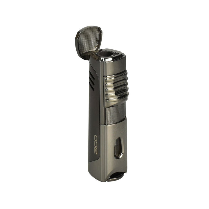 Jobon Single Jet Flame Lighter & Cigar Puncher - Greenhut