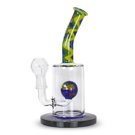 Multicolor Wiggonator Glass Waterpipe 25cm - Greenhut