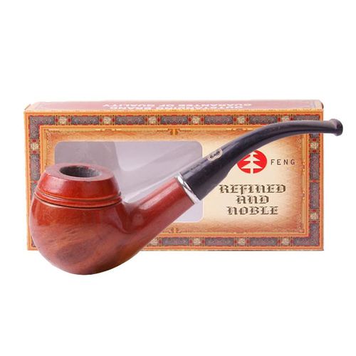 Classic Wooden Old School Smoking Pipe