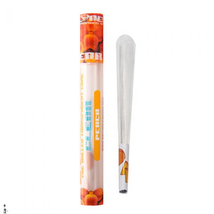 Cyclones Clear Peach Flavor Cone