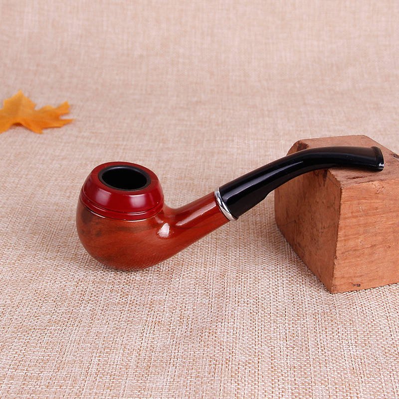 Classic Wooden Old School Smoking Pipe