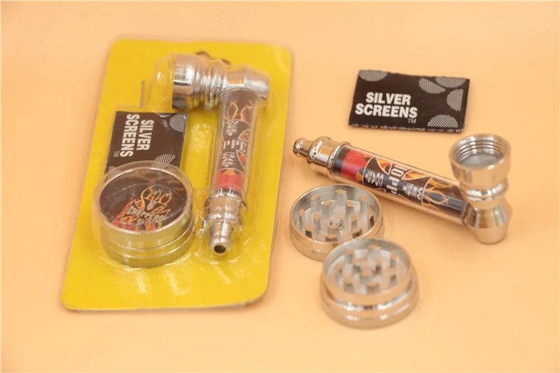 New Metal Smoking weed Pipe with Grinder